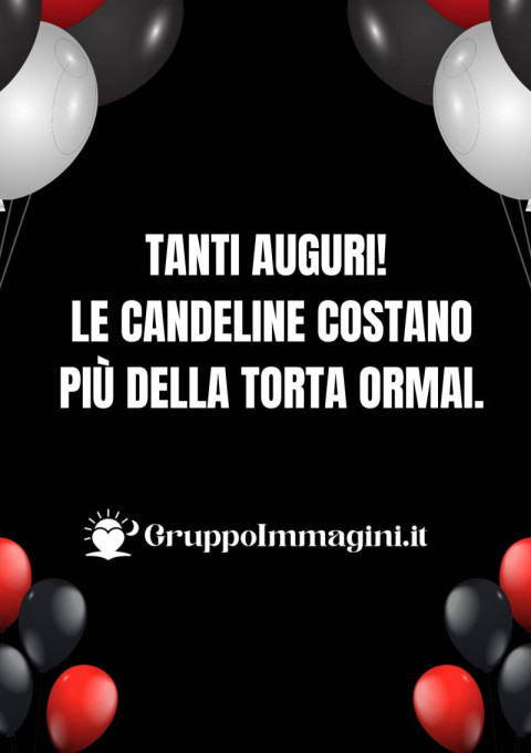 Tanti auguri! Le candeline costano più della torta ormai