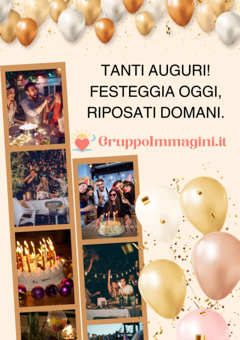 Buon compleanno! Sei unico… e anche un po’ matto