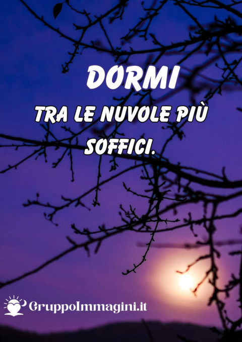 Dormi tra le nuvole più soffici
