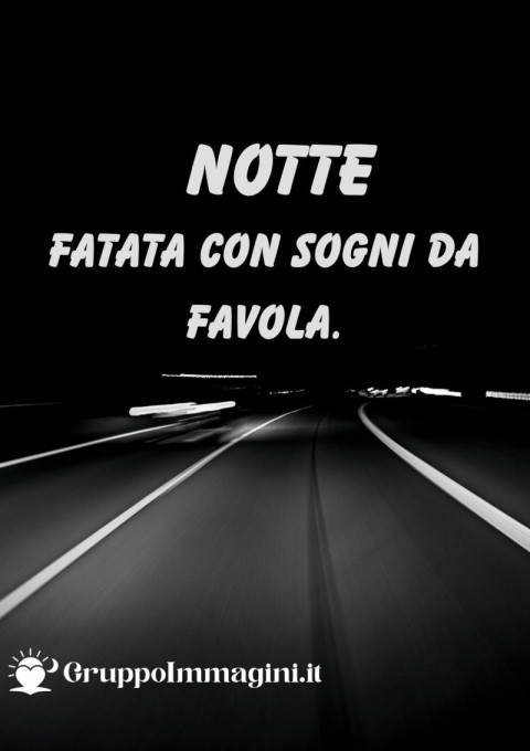 Notte fatata con sogni da favola