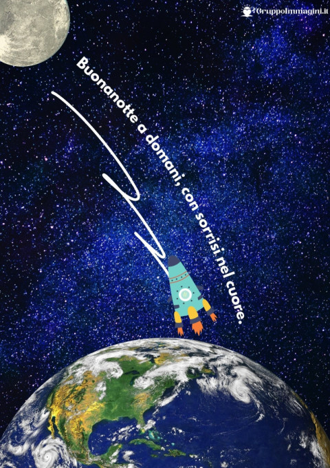 Buonanotte a domani, con sorrisi nel cuore