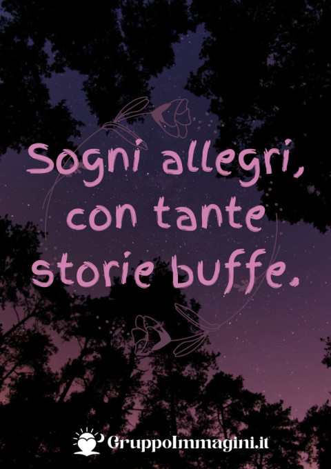 Sogni allegri, con tante storie buffe
