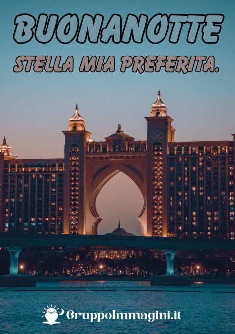 Buonanotte, stella mia preferita