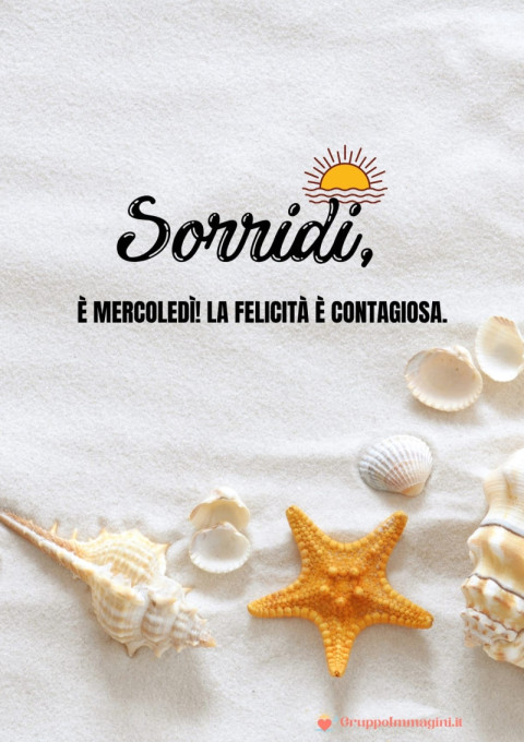 Sorridi, è mercoledì! La felicità è contagiosa