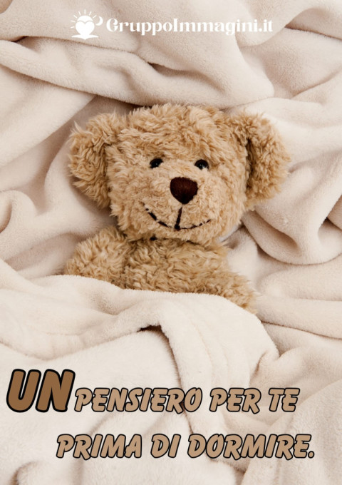Un pensiero per te prima di dormire