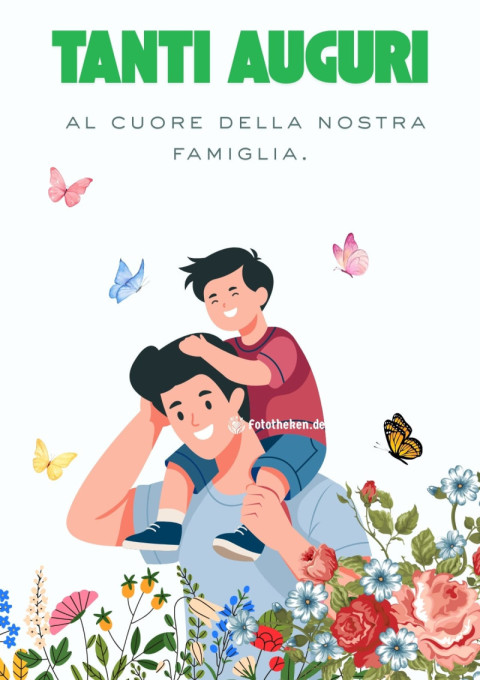 Tanti auguri al cuore della nostra famiglia