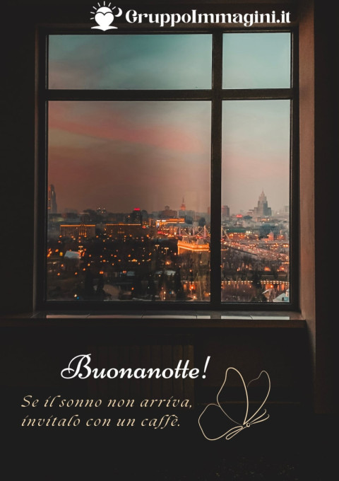 Buonanotte! Se il sonno non arriva, invitalo con un caffè