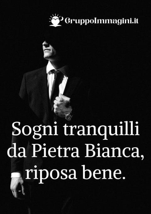 Sogni tranquilli da Pietra Bianca, riposa bene
