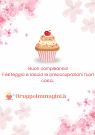 Buon compleanno! Festeggia e lascia le preoccupazioni fuori casa