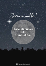Serena notte! Lasciati cullare dalla tranquillità
